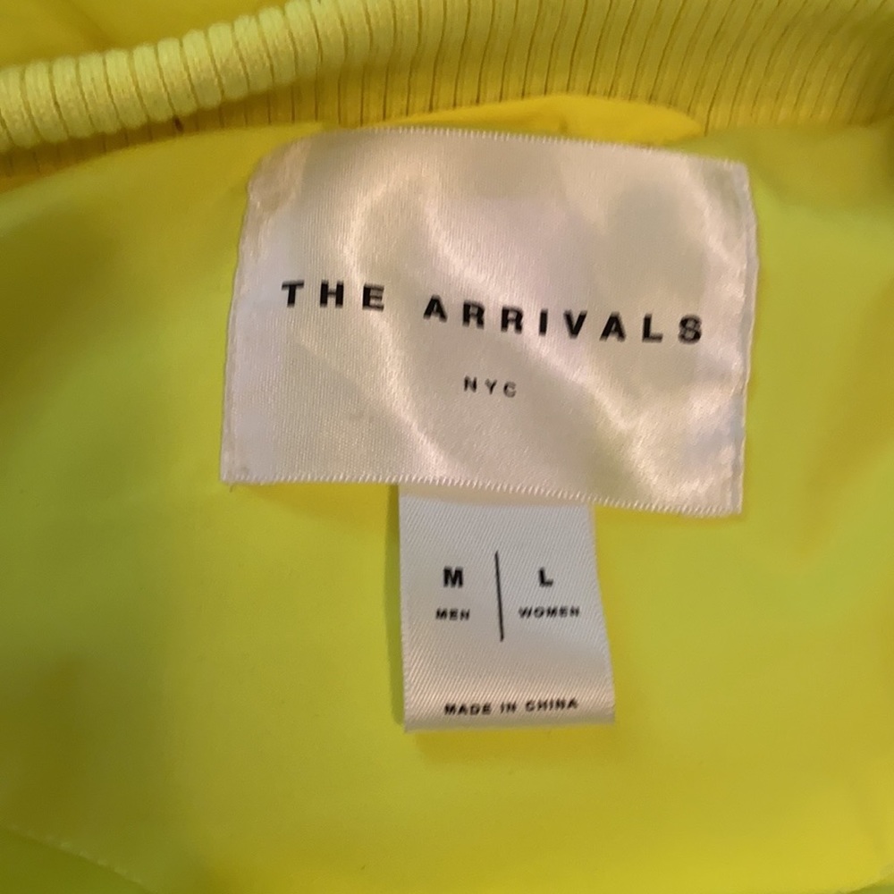 THE ARRIVALS NYC Unisex Neon Long Parka/Puffer Coat - Picture 2 of 6